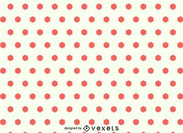 Hexagon dots seamless pattern