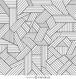 Decorative geometric outlines background