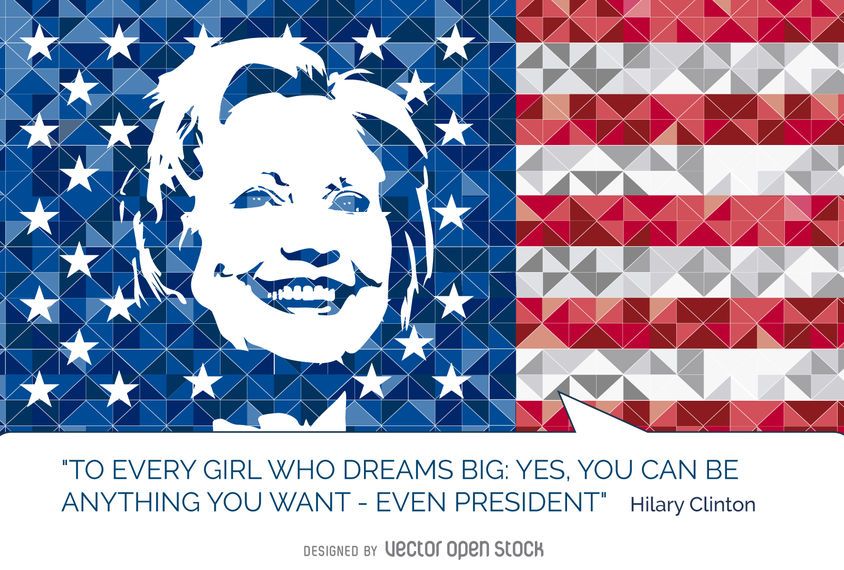 Hillary Clinton quote US flag Hillary Clinton quote US flag