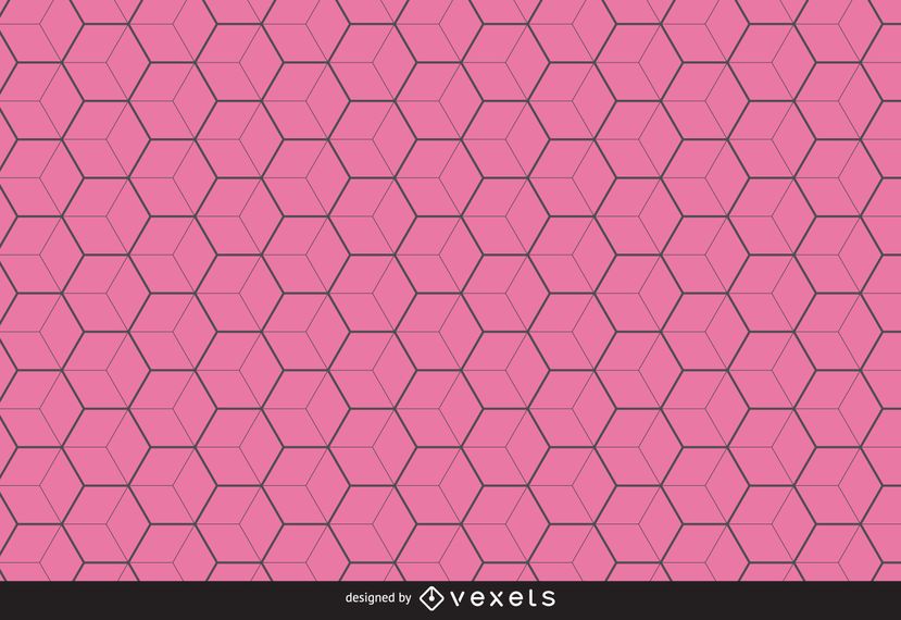 Thin line hexagon pattern background Thin line hexagon pattern background
