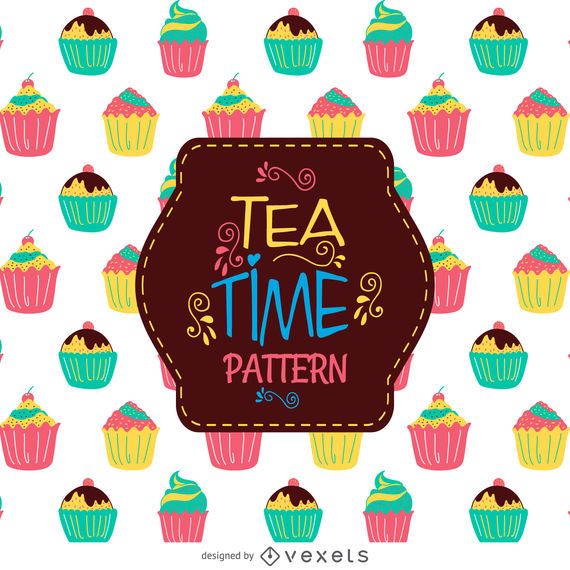 Cupcake seamless pattern Cupcake seamless pattern