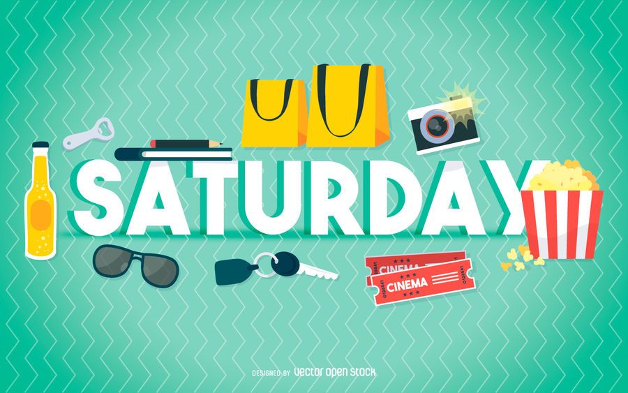 Saturday entertainment poster Saturday entertainment poster