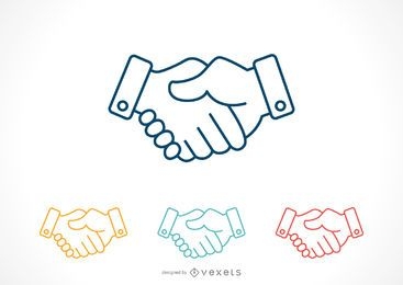 Handshake-Symbolsatz