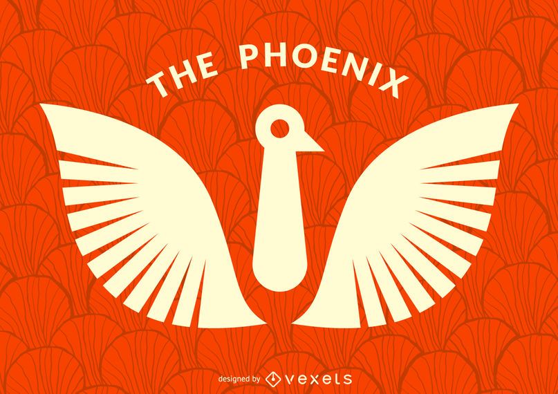 Vogel Phoenix Logo Vorlage Vogel Phoenix Logo Vorlage