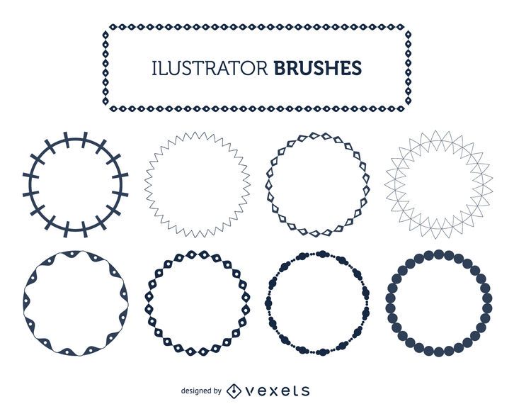 Illustrator Rahmenpinsel eingestellt Illustrator Rahmenpinsel eingestellt