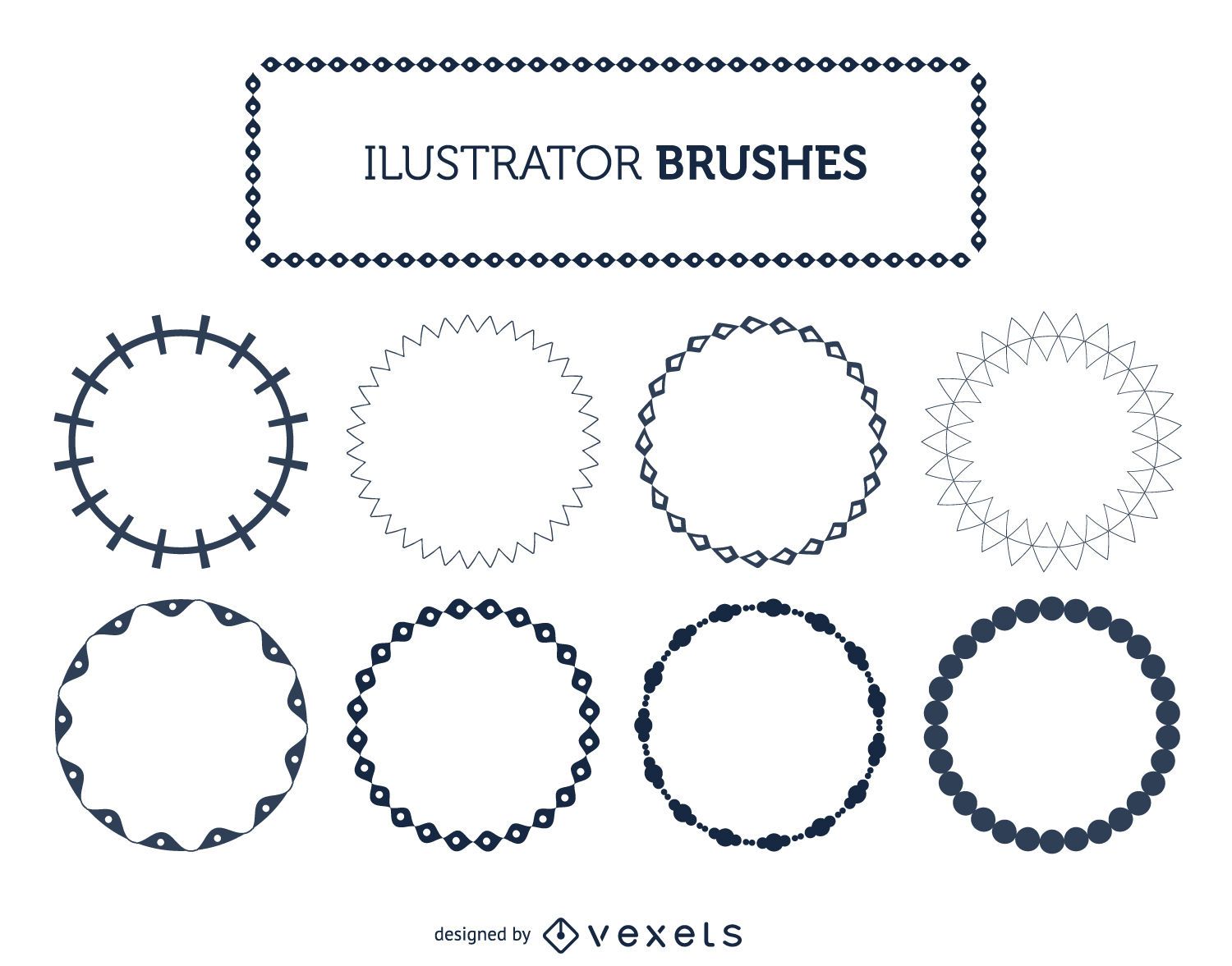 illustrator certificate border brush free download