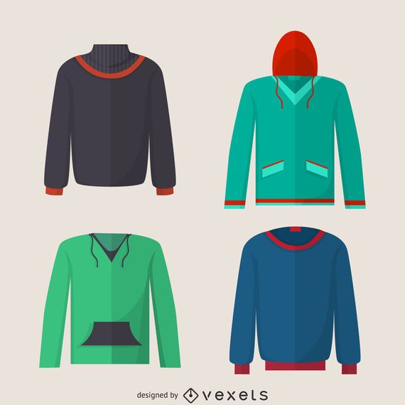 Hoodie sweater design set Hoodie sweater design set