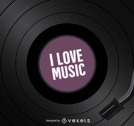 I love music vinyl