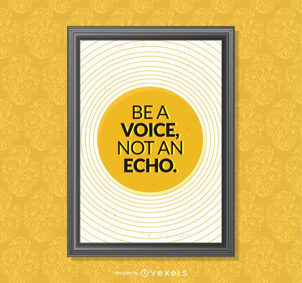 Motivational quote poster frame Motivational quote poster frame