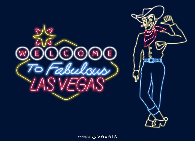 Las Vegas Sign SVG
