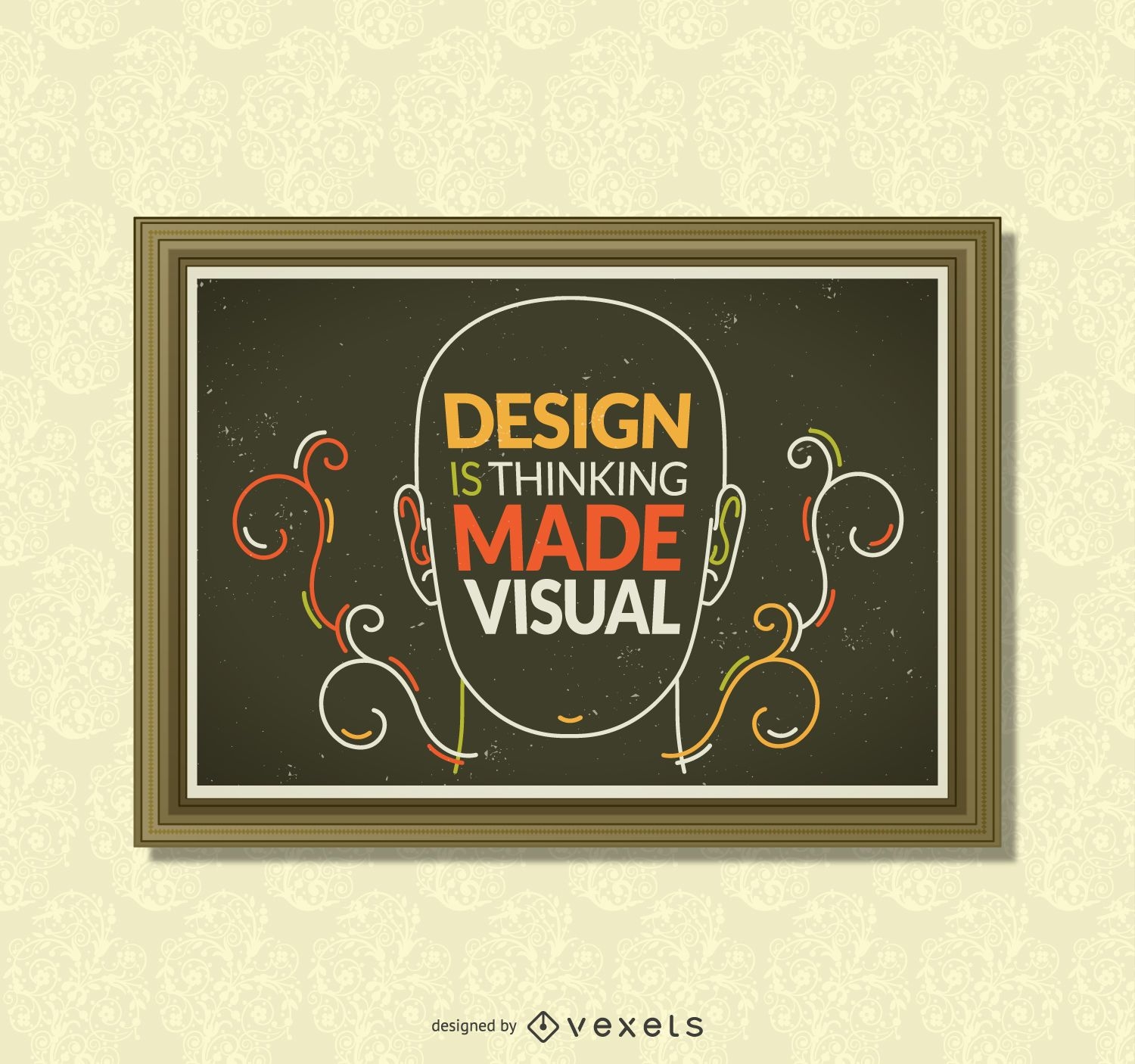 Cartaz de design inspirador