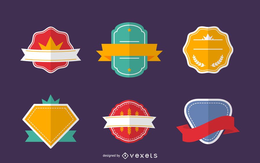 Label badge set Label badge set