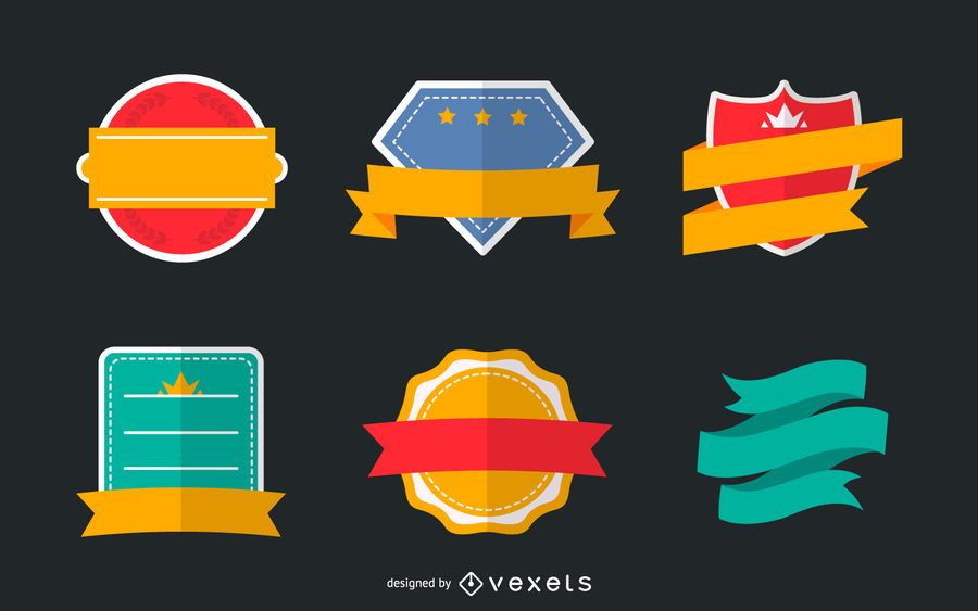 Logo set insignia Logo set insignia