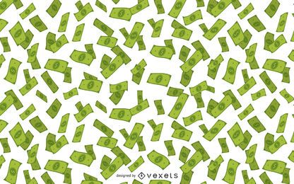 Ilustración cayendo dinero Ilustración cayendo dinero