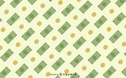 Money seamless pattern