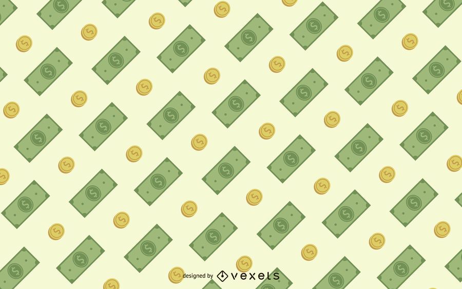 Patrón inconsútil de dinero Patrón inconsútil de dinero