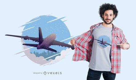 Airplane T-shirt Design