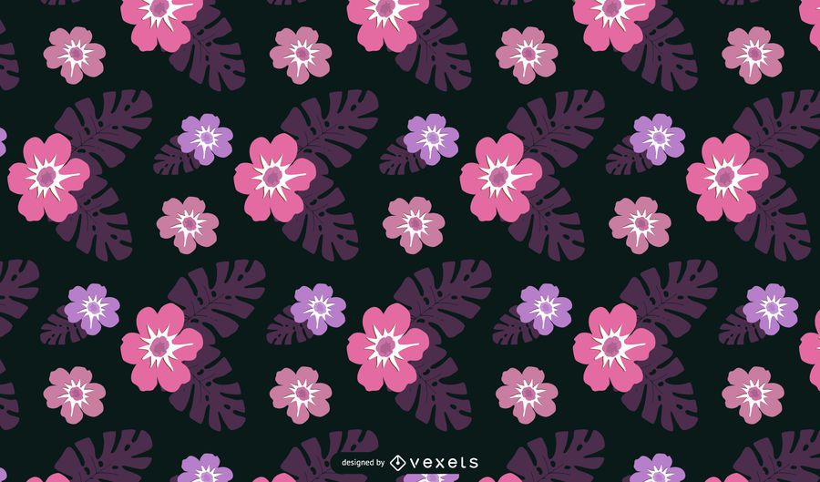 Papel de parede floral do Havaí Papel de parede floral do Havaí