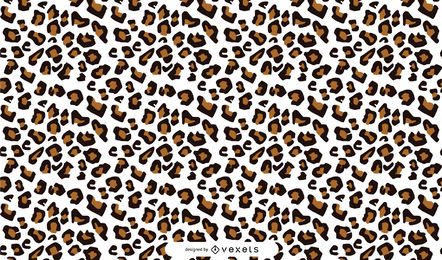 Nahtloser Muster-Leopard