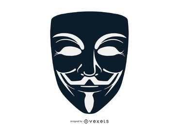 Vendetta-Masken-Vektor