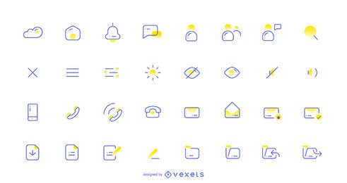 90 iconos vectoriales gratuitos para descargar