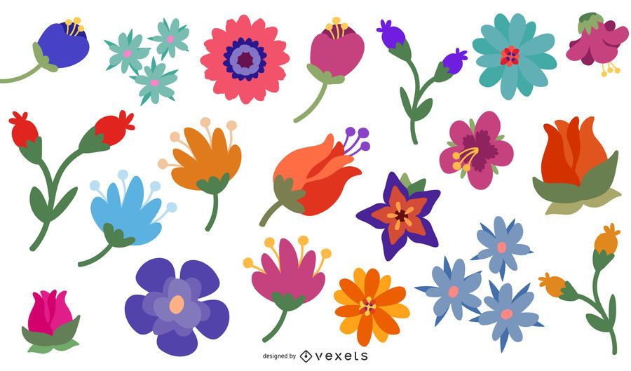 38 Kostenlose Vektorblumen Zum Download Vektor Download