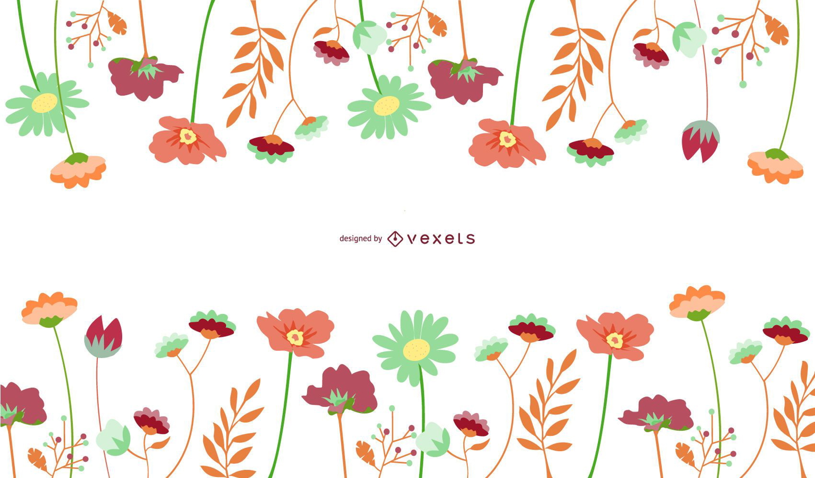 Vector Flowers - Downlaod Page