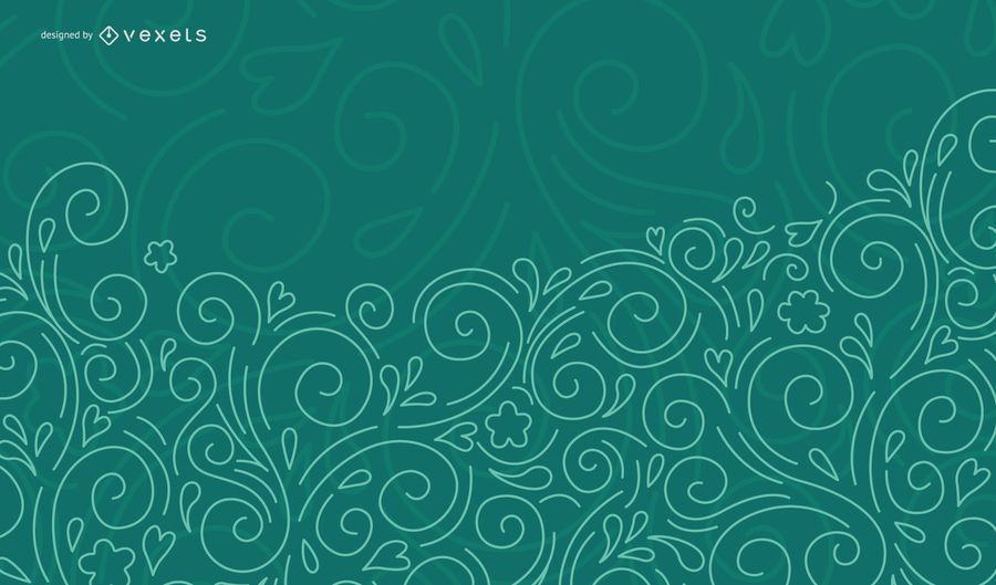 Vector Swirls & Flowers Vector Swirls & Flowers