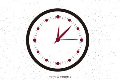 Icono de reloj de vector libre