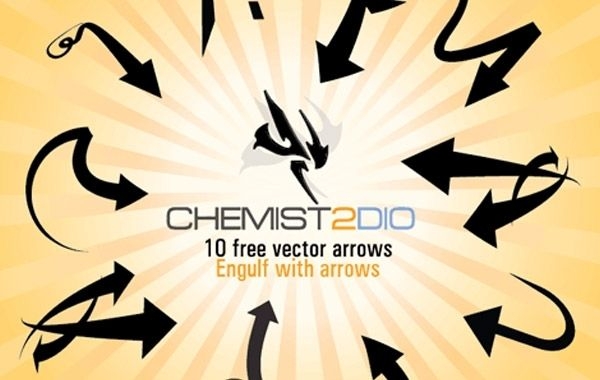 Free Vector Arrows - Engulf with Arrows