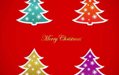 Gráficos vectoriales de árbol de Navidad