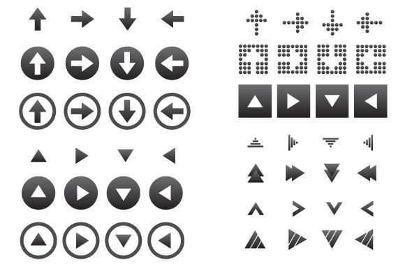 64 Vector Arrow Icons 64 Vector Arrow Icons