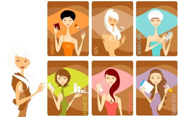 Muchachas de la belleza Muchachas de la belleza