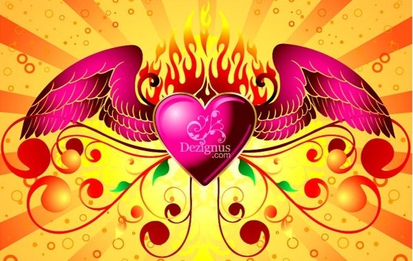 Free Free Heart Wings Svg 203 SVG PNG EPS DXF File