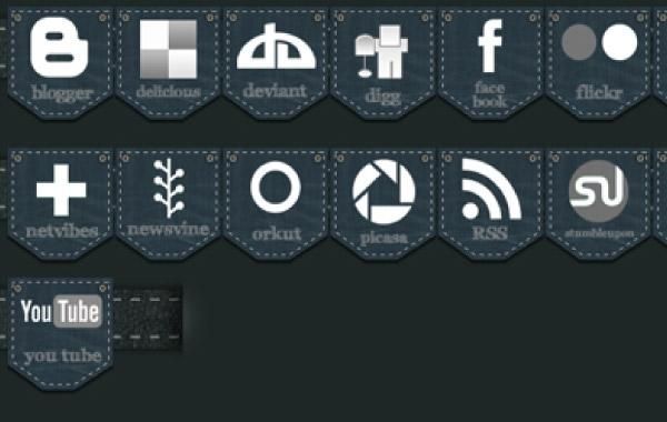 JEANS SOCIAL MEDIA ICONO PACK JEANS SOCIAL MEDIA ICONO PACK