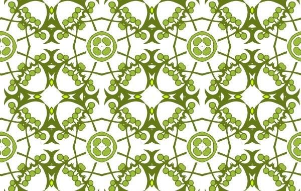 Floral framework pattern Floral framework pattern