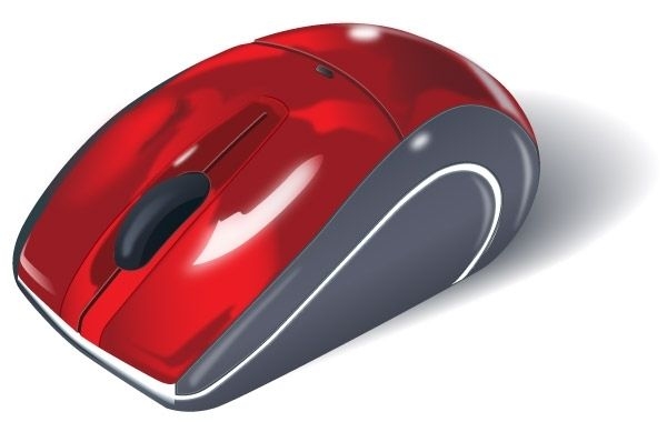 Red Modern Mouse