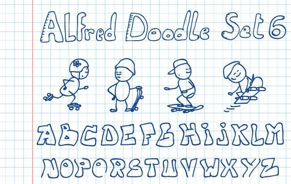 Alfred Doodle Set 6 Alfred Doodle Set 6