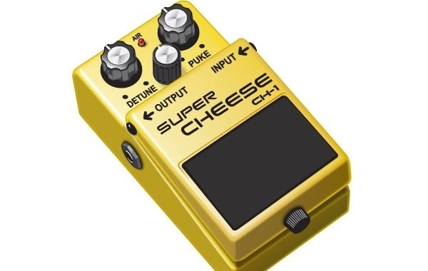 El pedal de guitarra Cheese-y