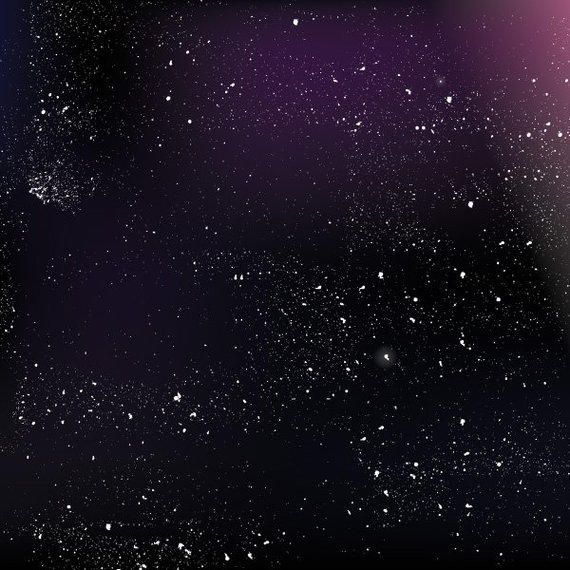Outer Space Glowing Night Sky Outer Space Glowing Night Sky