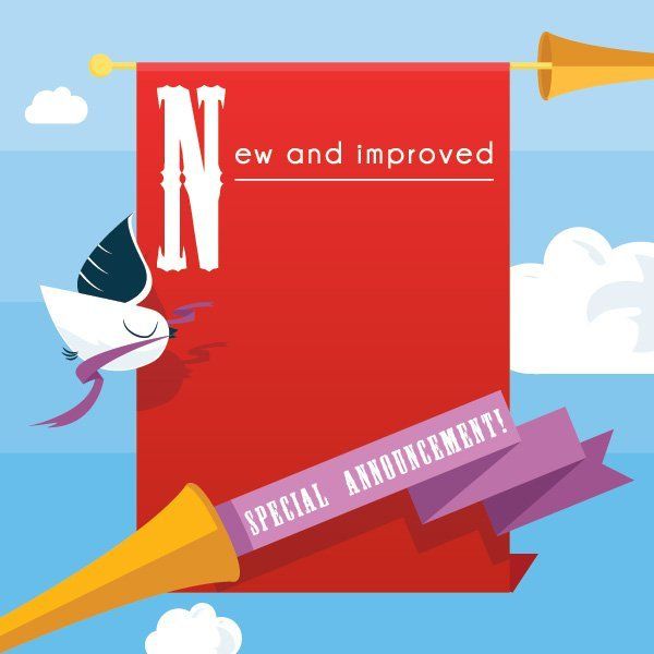 Funky Special Announcement Banner Vector download