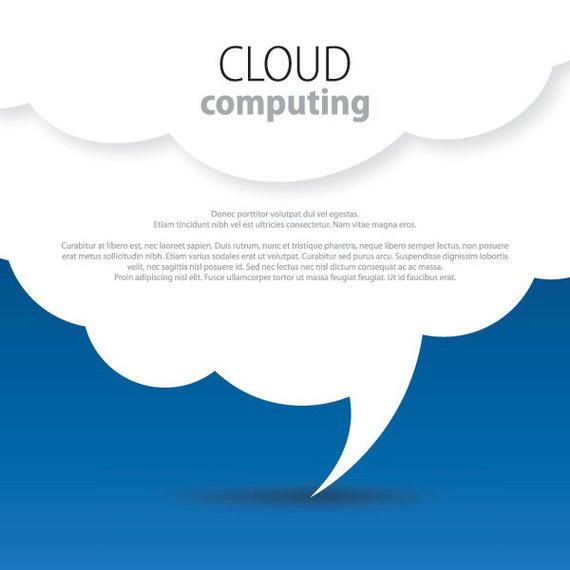 White Clouds Blue Background White Clouds Blue Background