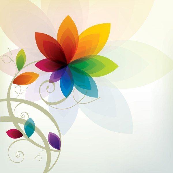 Colorful Summer Flower Background - Vector download