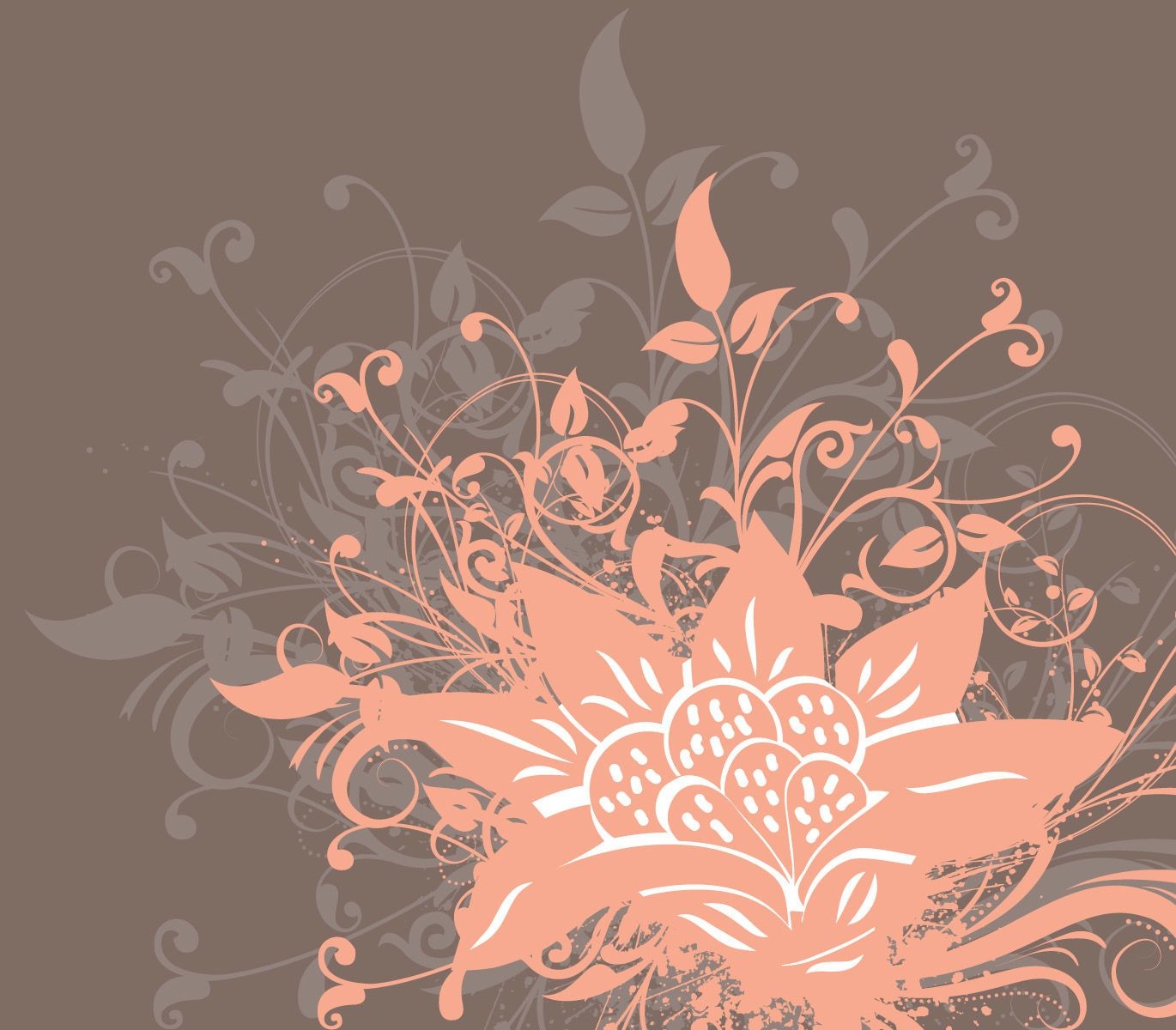 Grungy Blumenstrauß Hintergrund