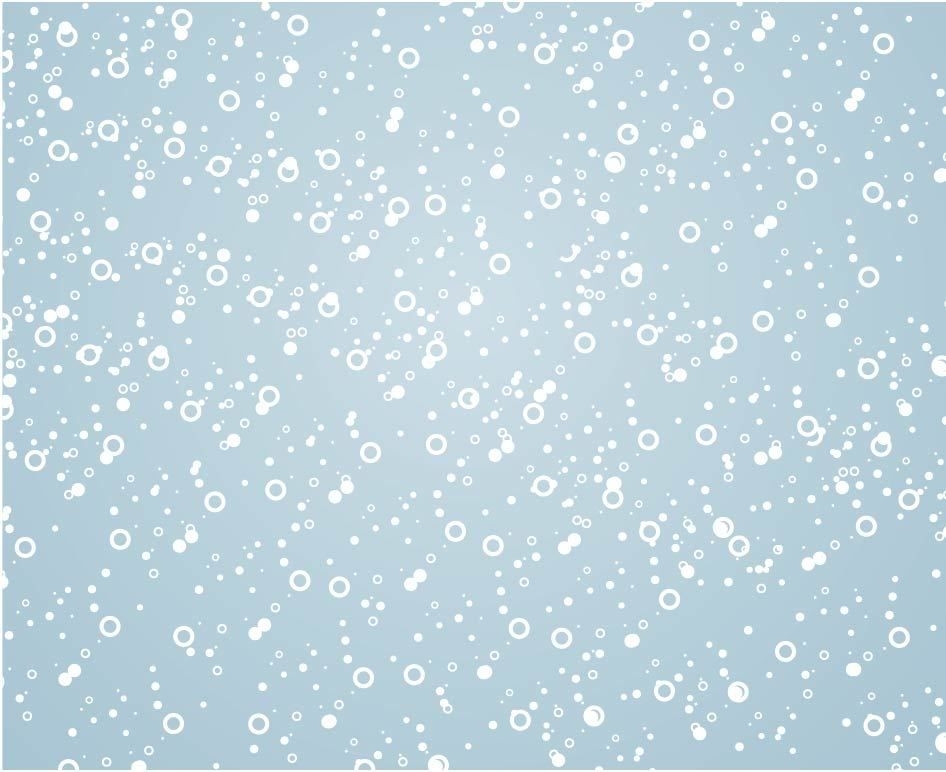 Weiße Blasen regnerischer blauer Hintergrund
