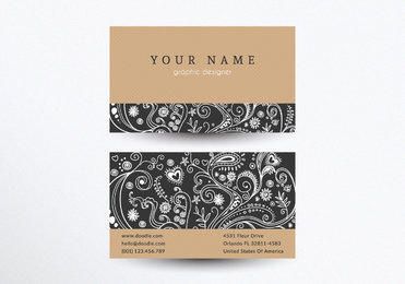 Retro Creative Business Card