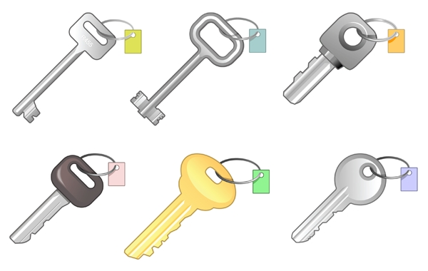 6 Different Keys Bundle 6 Different Keys Bundle