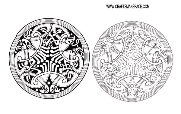 Keltische Verzierung