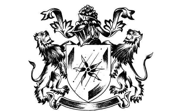 Sketchy Heraldik Emblem