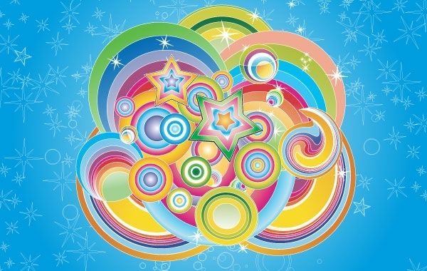 Design Retro Colorido